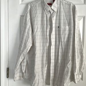 Men Long Sleeve Dress Shirt Size XL
